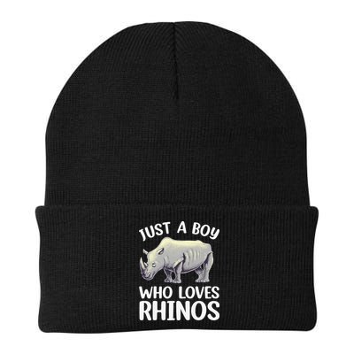 Cool Rhino For Rhinoceros Chubby Unicorn Zoo Beanie