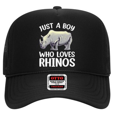 Cool Rhino For Rhinoceros Chubby Unicorn Zoo Trucker Hat