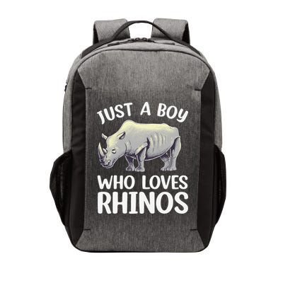 Cool Rhino For Rhinoceros Chubby Unicorn Zoo Vector Backpack