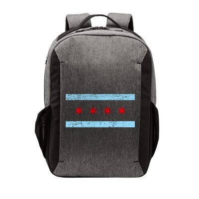 Chicago Retro Flag Vintage Vector Backpack