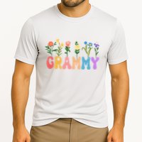 Cute Retro Floral Grammy Cooling Performance Crew T-Shirt
