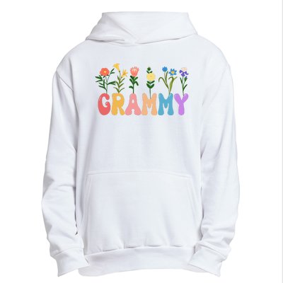 Cute Retro Floral Grammy Urban Pullover Hoodie