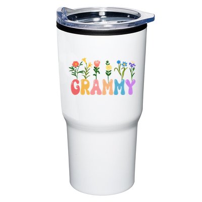 Cute Retro Floral Grammy Tumbler