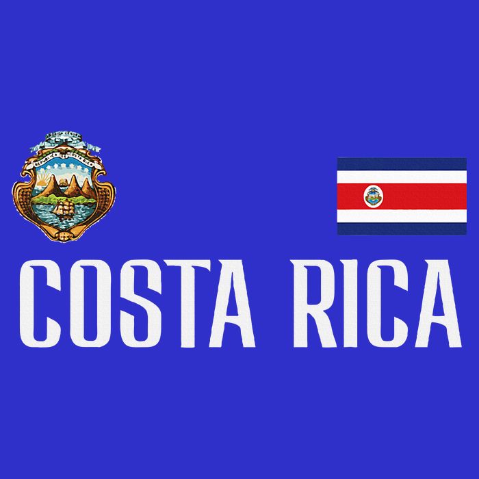 Costa Rica Flag Football Soccer Fan Womens Tank Top