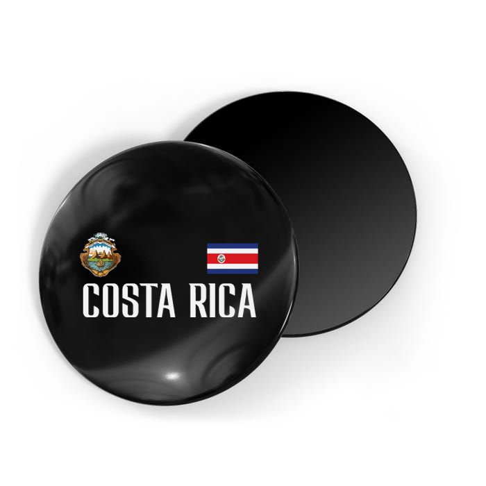 Costa Rica Flag Football Soccer Fan Women Magnet