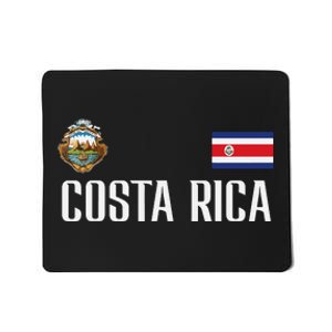 Costa Rica Flag Football Soccer Fan Women Mousepad