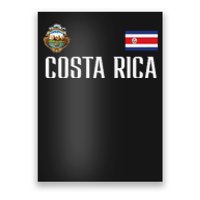 Costa Rica Flag Football Soccer Fan Women Poster