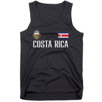 Costa Rica Flag Football Soccer Fan Women Tank Top