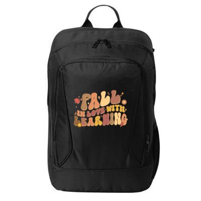 Cute Retro Fall In Love With Learning City Backpack