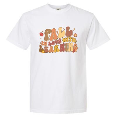 Cute Retro Fall In Love With Learning Garment-Dyed Heavyweight T-Shirt