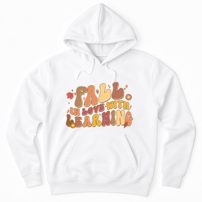 Cute Retro Fall In Love With Learning Hoodie