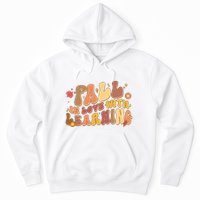 Cute Retro Fall In Love With Learning Hoodie
