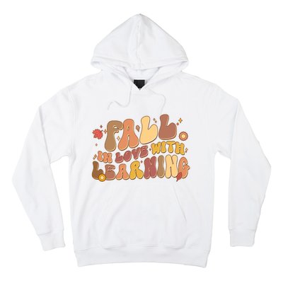 Cute Retro Fall In Love With Learning Hoodie