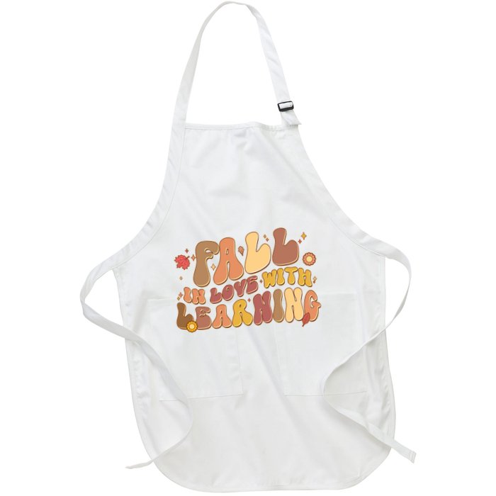 Cute Retro Fall In Love With Learning Apron