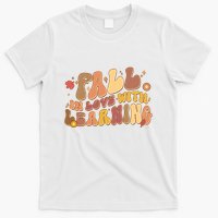 Cute Retro Fall In Love With Learning T-Shirt