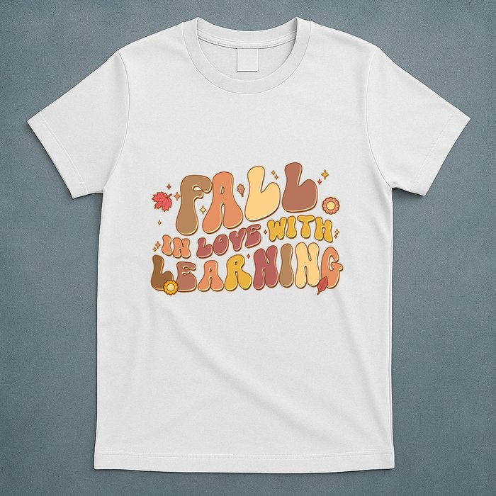 Cute Retro Fall In Love With Learning T-Shirt