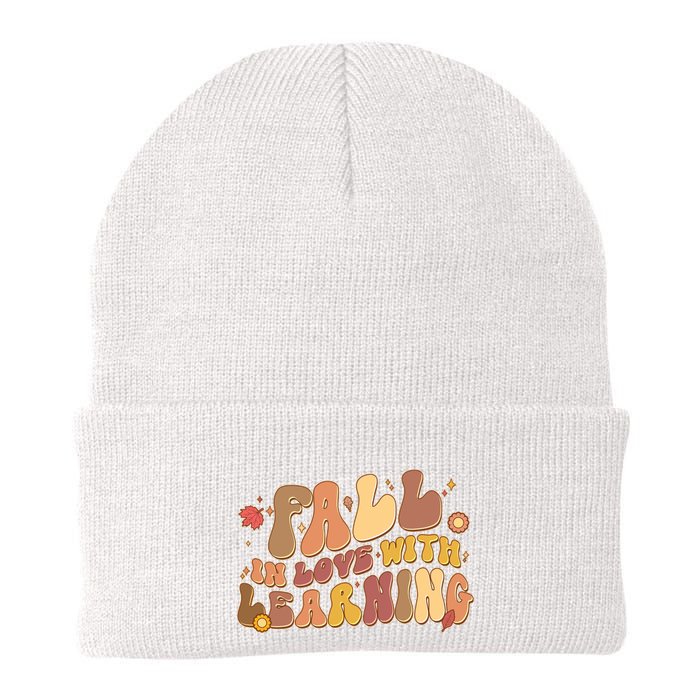 Cute Retro Fall In Love With Learning Beanie