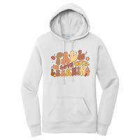 Cute Retro Fall In Love With Learning Women's Pullover Hoodie