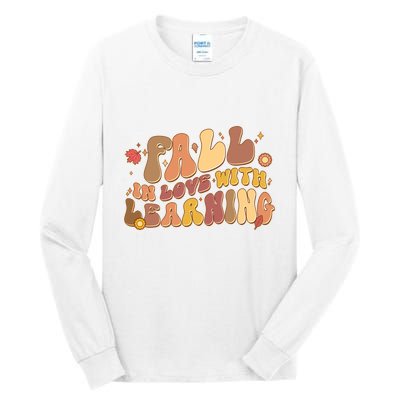Cute Retro Fall In Love With Learning Tall Long Sleeve T-Shirt