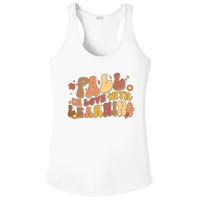 Cute Retro Fall In Love With Learning Ladies PosiCharge Competitor Racerback Tank