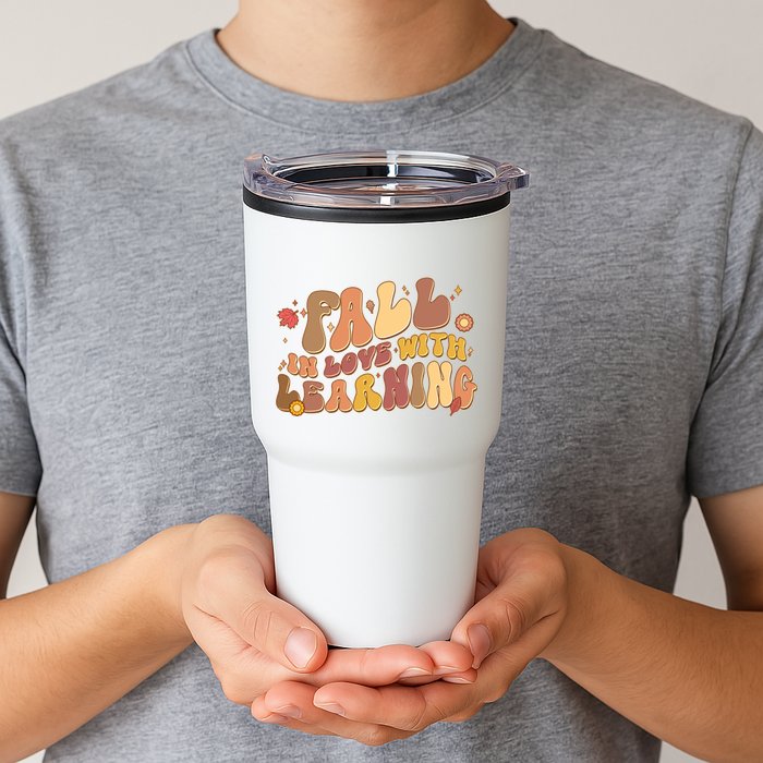 Cute Retro Fall In Love With Learning Tumbler