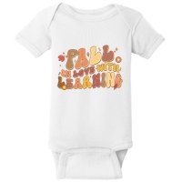Cute Retro Fall In Love With Learning Baby Bodysuit