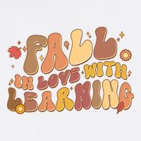 Cute Retro Fall In Love With Learning Baby Bodysuit