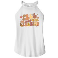 Cute Retro Fall In Love With Learning Women's Perfect Tri Rocker Tank