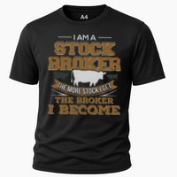 Cattle Rancher Funny Cow Stockbroker Cattleman Farmer Cooling Performance Crew T-Shirt