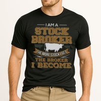 Cattle Rancher Funny Cow Stockbroker Cattleman Farmer Cooling Performance Crew T-Shirt