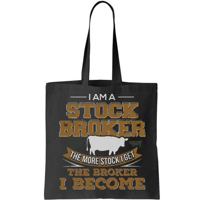 Cattle Rancher Funny Cow Stockbroker Cattleman Farmer Bag