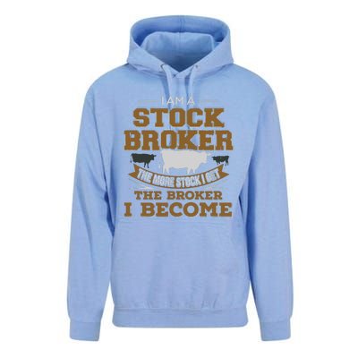 Cattle Rancher Funny Cow Stockbroker Cattleman Farmer Unisex Surf Hoodie