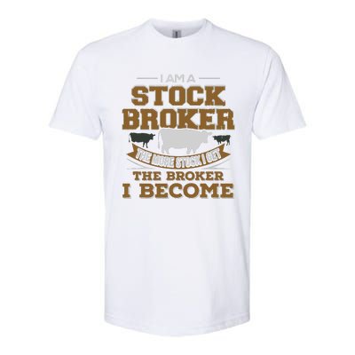 Cattle Rancher Funny Cow Stockbroker Cattleman Farmer Softstyle CVC T-Shirt