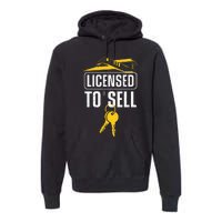 Cool Realtor For Real Estate Agent Broker Premium Hoodie