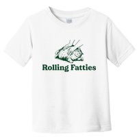 Cat Rolling Fatties Funny Toddler T-Shirt
