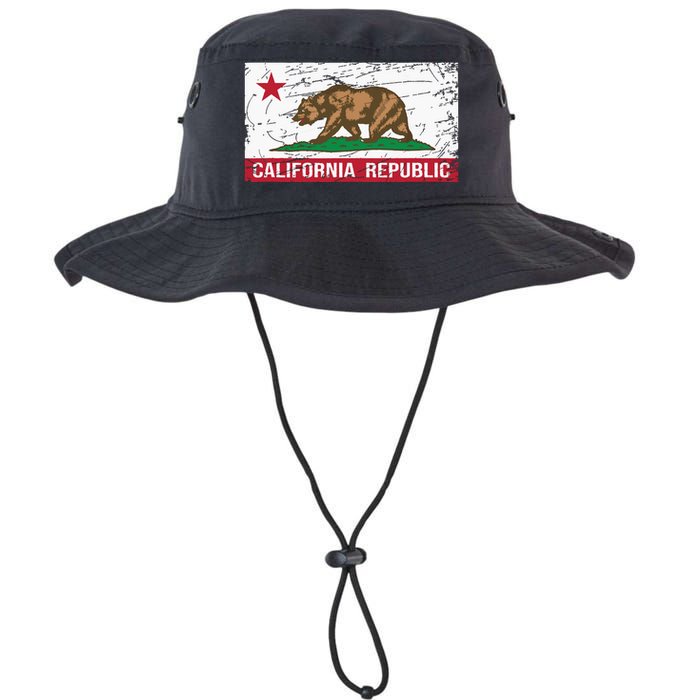 California Republic Flag Ca Distressed Design Classic Legacy Cool Fit Booney Bucket Hat