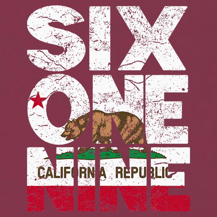 California Republic Flag 619 Area Code 16oz Travel Tumbler