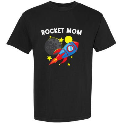 Cool Rocket For Mom Mother Rockets Space Ship Spacecraft Garment-Dyed Heavyweight T-Shirt