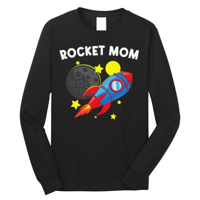 Cool Rocket For Mom Mother Rockets Space Ship Spacecraft Long Sleeve Shirt