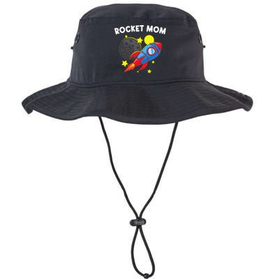 Cool Rocket For Mom Mother Rockets Space Ship Spacecraft Bucket Hat