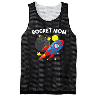 Cool Rocket For Mom Mother Rockets Space Ship Spacecraft Mesh Reversible Basketball Jersey Tank