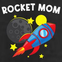 Cool Rocket For Mom Mother Rockets Space Ship Spacecraft 25L Jumbo Tote