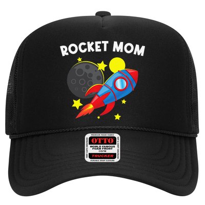 Cool Rocket For Mom Mother Rockets Space Ship Spacecraft Trucker Hat