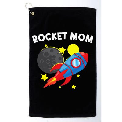 Cool Rocket For Mom Mother Rockets Space Ship Spacecraft Golf Towel