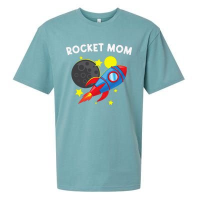 Cool Rocket For Mom Mother Rockets Space Ship Spacecraft Sueded Cloud Jersey T-Shirt