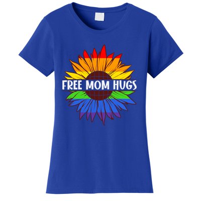 Colorful Rainbow Free Mom Hugs Lgbt Lgbtq Gift Women's T-Shirt