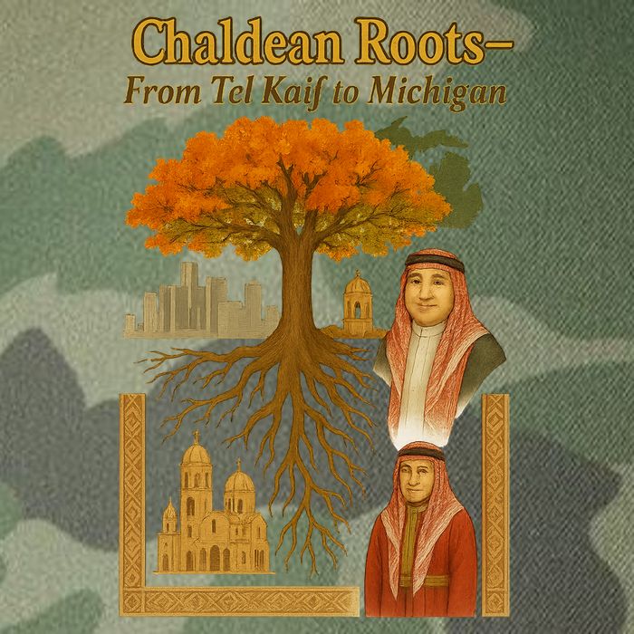 Chaldean Roots From Tel Kaif To Michigan Legacy Tie Dye Trucker Hat