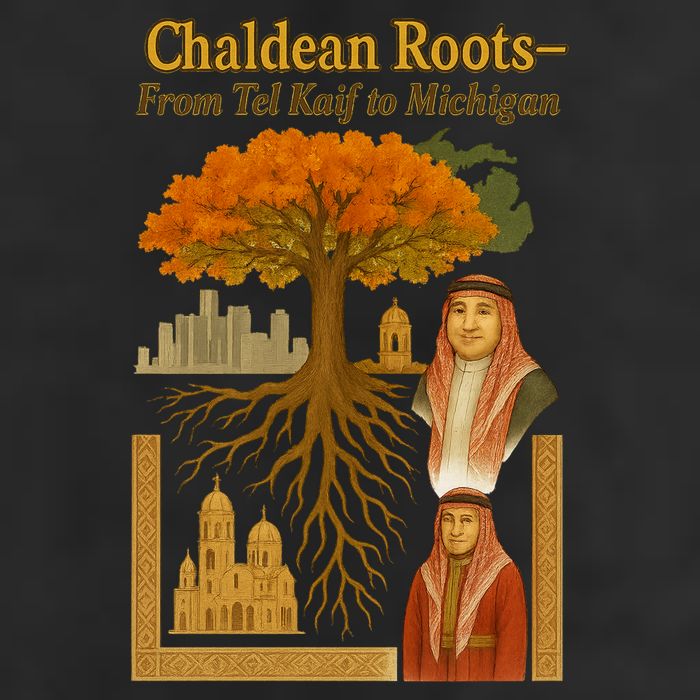 Chaldean Roots From Tel Kaif To Michigan Cool Comfort Performance Bucket Hat