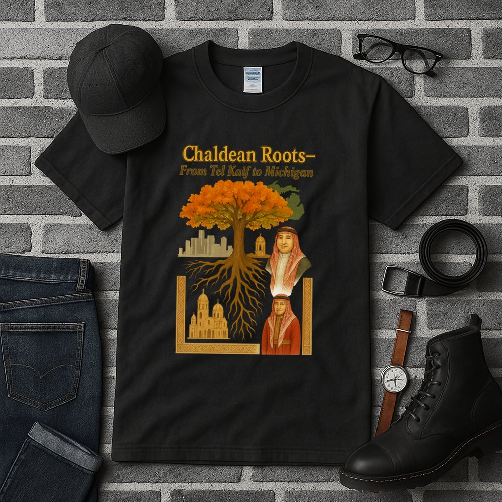Chaldean Roots From Tel Kaif To Michigan Tall T-Shirt