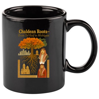 Chaldean Roots From Tel Kaif To Michigan 11oz C Handle Ceramic Mug